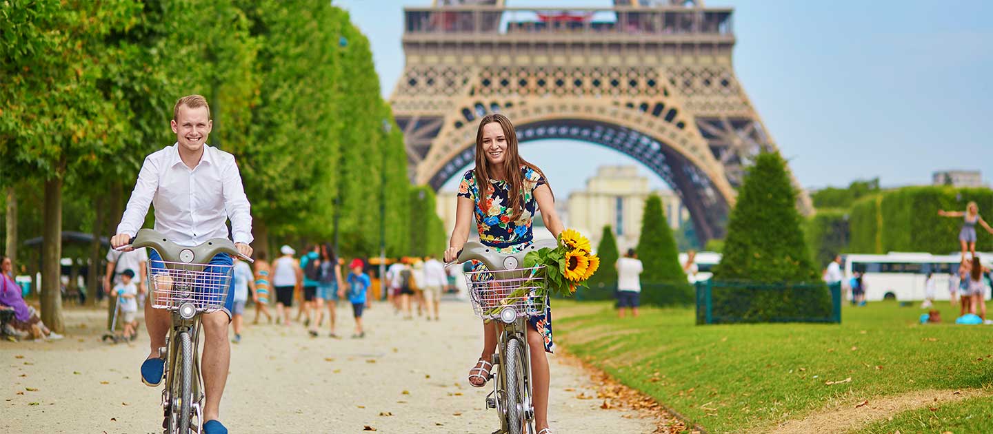 Cyklar i Paris